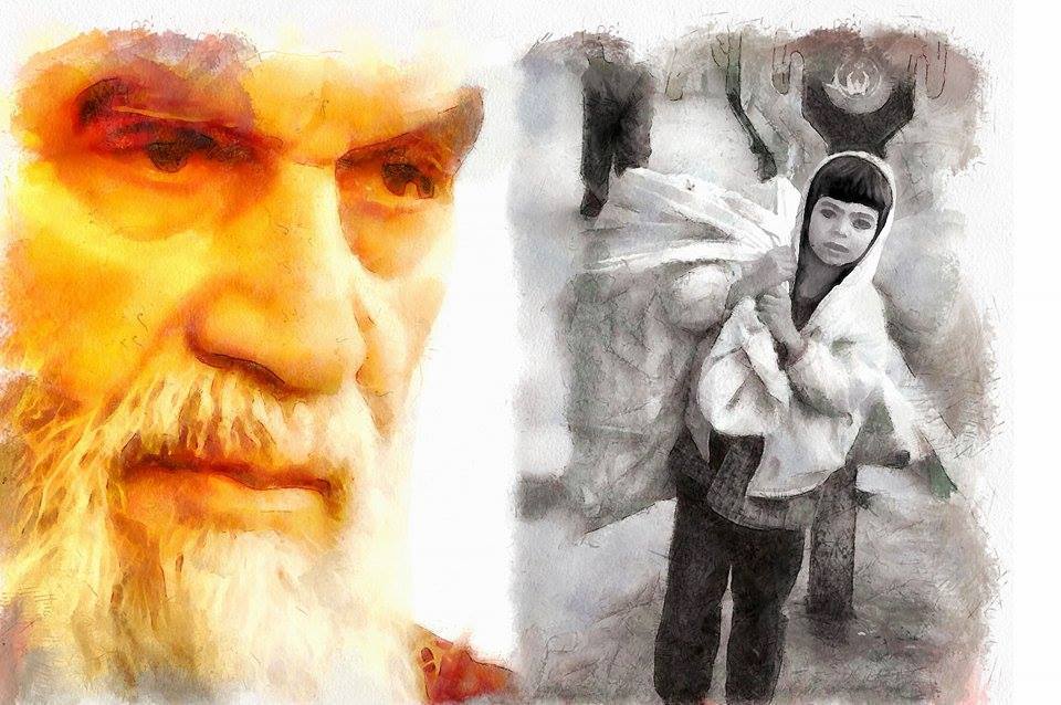 کارتون : خمینی و نتیجه میراثش