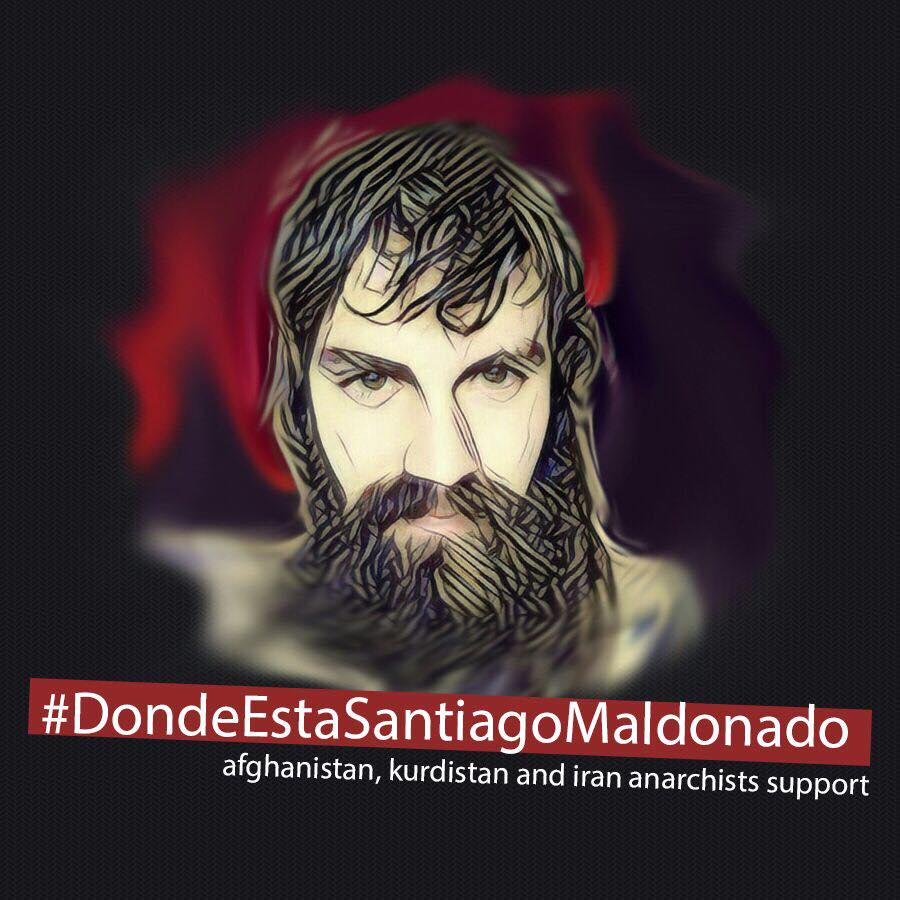 چند عکس از تظاهرات گسترده هزاران نفر در اعتراض به ناپدید شدن آنارشیست آرژانتینی #DondeEstaSantiagoMaldonado