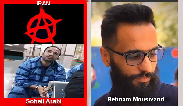 SOHEIL ARABI AND BEHNAM MOUSIVAND HAVE STARTED A HUNGER STRIKE