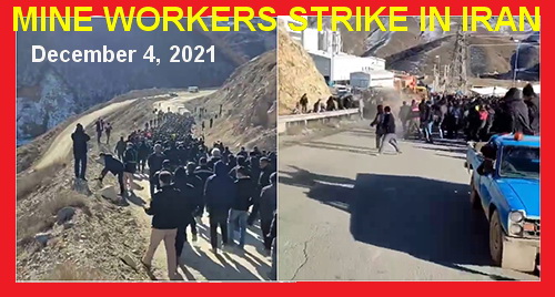 MINE WORKERS STRIKE IN NORTHWESTERN IRAN   + Video clips