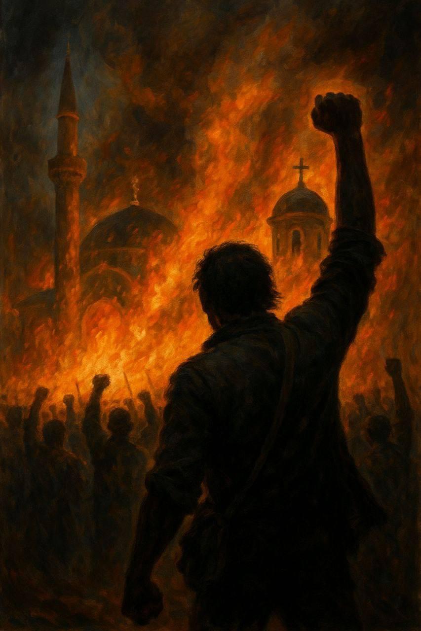 هر انقلابی که با دین سازش کند.
