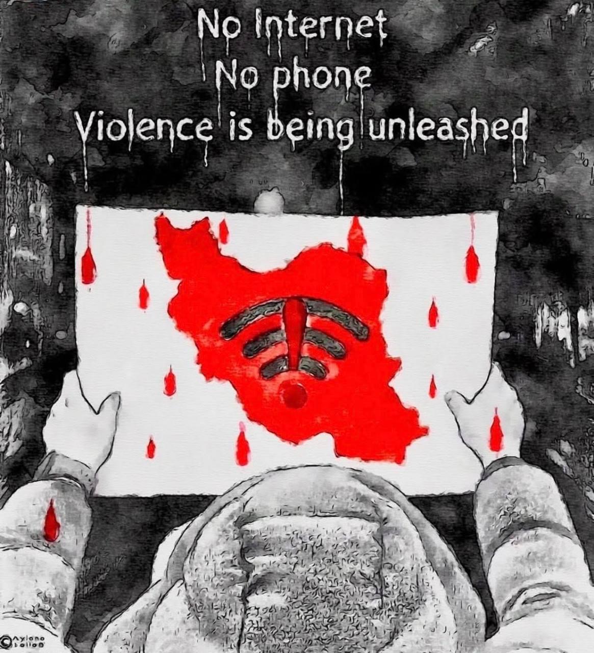 گزارشی تکان دهنده از کُشتار هزاران نفر از مردم در خیابان های ایران